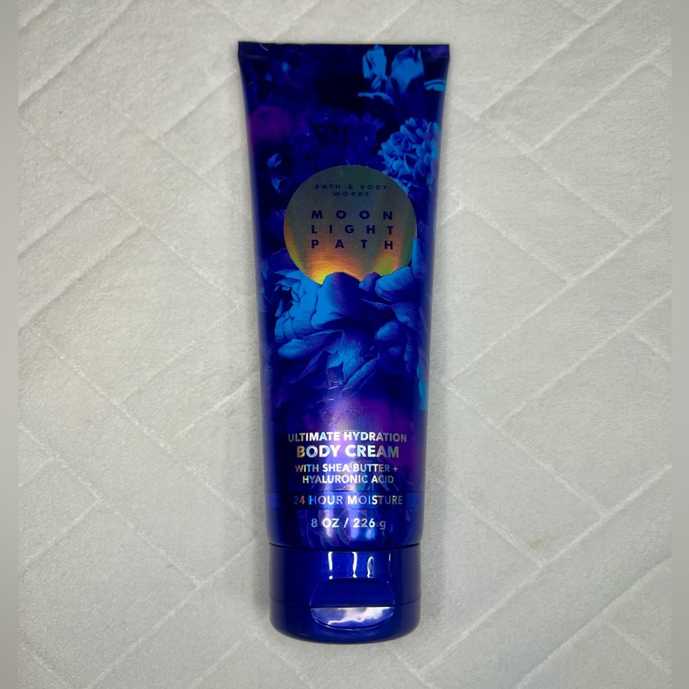 BATH & BODY WORKS MOON LIGHT PATH ULTIMATE HYDRATION CREAM 24 HOUR MOISTURE 8 oz